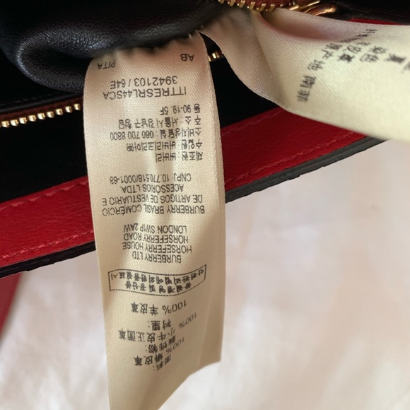 Burberry Small Carson cross Body Parade Red Bag - Picture 7 of 8